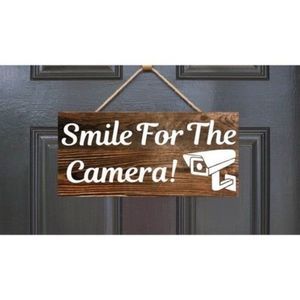 Rustic Wooden Porch Front Door Yard Sign, Yard Garden Decor, Entryway Sign